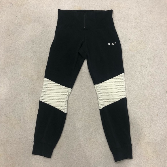 Nike Pants - Nike Joggers with White Mesh